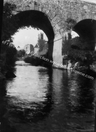 ABBEY FROM RIVER UNDER BRIDGE